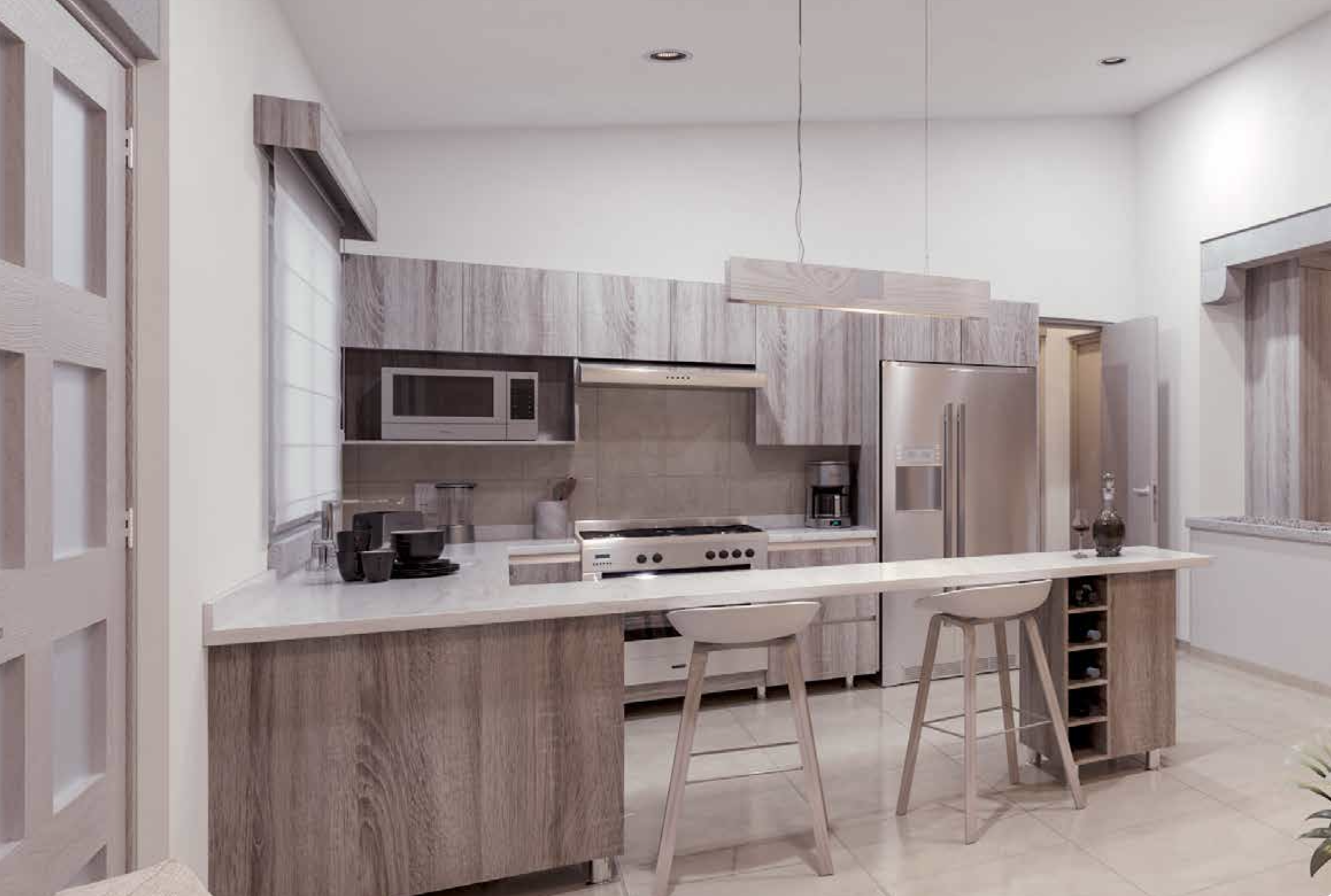 Cocina equipada